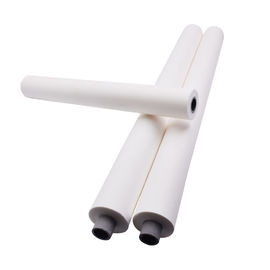 Customized Size PU / PP Sponge Brush Roller White Color With PVC Shaft